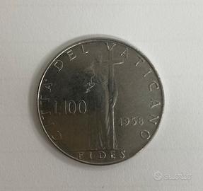 100 Lire Città del Vaticano 1958