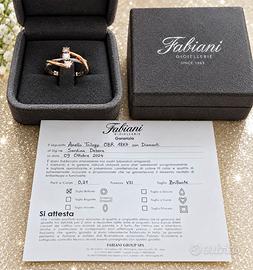 anello in oro 750 