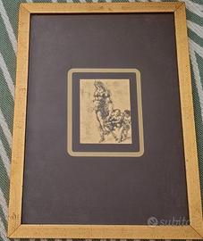 Quadro in cromolitografia 