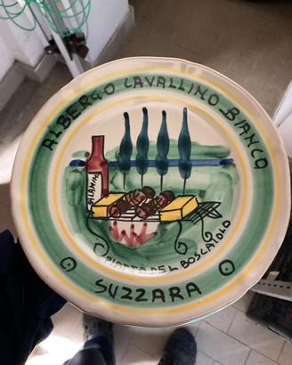 Piatti del buon ricordo - ceramica Solimene