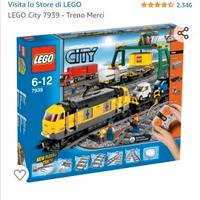 LEGO CITY 7939 TRENO MERCI
