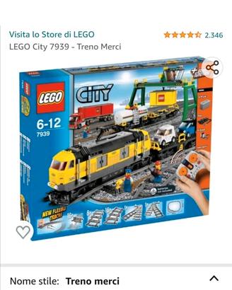 LEGO CITY 7939 TRENO MERCI