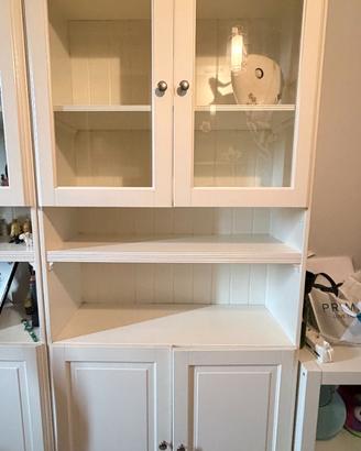 Vetrina Liatorp Ikea bianca