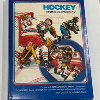 Gioco NHL Hockey Intellivision Manuale & Box 1979