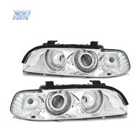 FARI BMW E39 95-03 XENON ANGEL EYES FONDO CROMATO