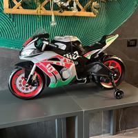 Moto elettrica per bambini Replica Aprilia RSV4