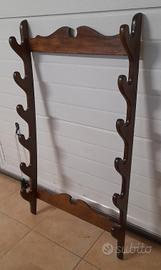 porta fucili in legno