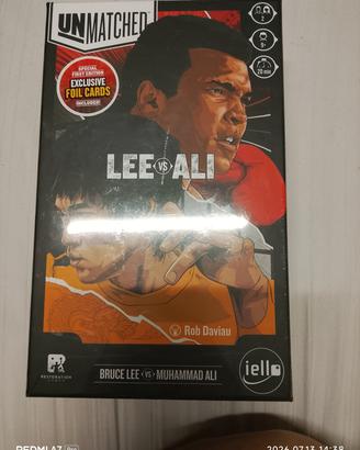 Unmatched: Bruce Lee vs Muhammad Ali nuovo 