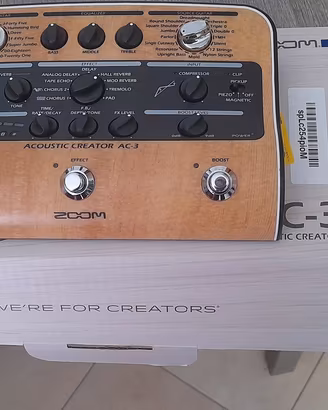 Zoom Acoustic Creator AC-3