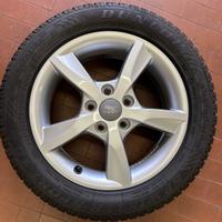 Cerchi originali Audi 205/55 R 16 e gomme da neve