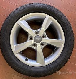 Cerchi originali Audi 205/55 R 16 e gomme da neve