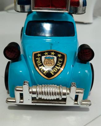 Modellino maggiolino della polizia, anni 70, 