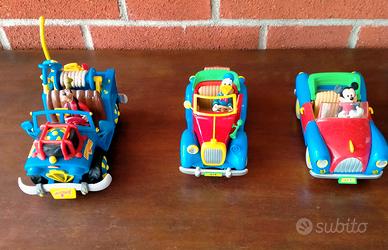 da collezione Disney: 2 Bburago + 1 Indiana Pipps