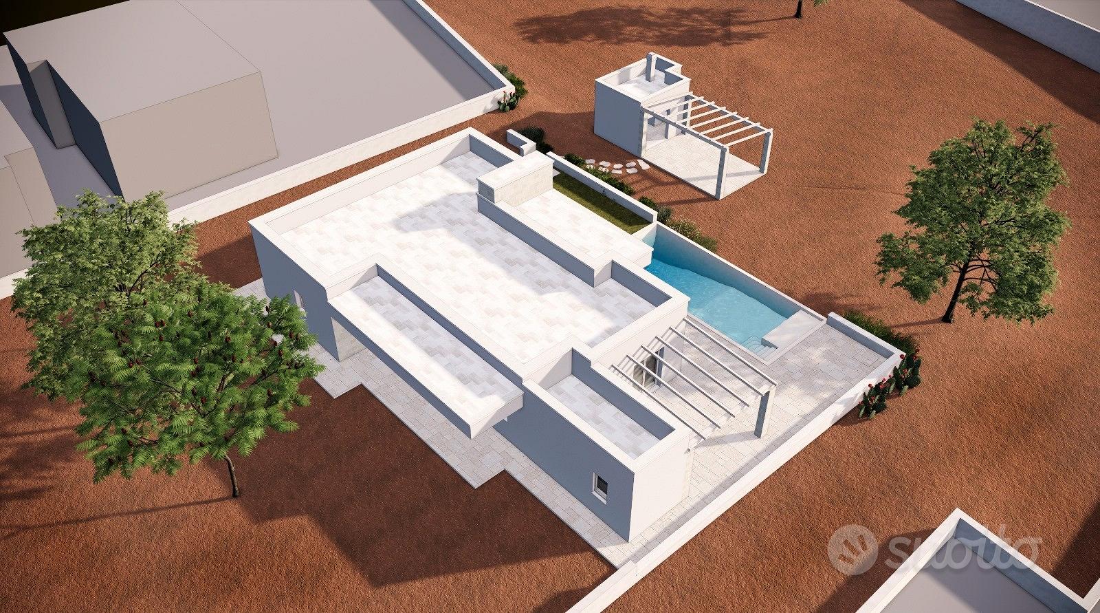 Terreno con progetto approvato - Vista 4