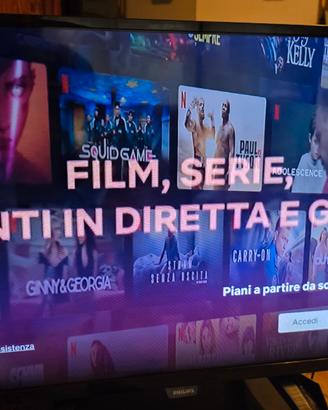 philips  - smart tv wifi  32 pollici 