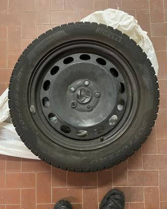 4 cerchi in acciaio 16” (5×112) Audi A3 / Golf