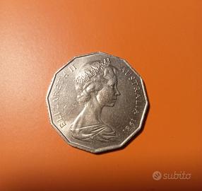 moneta Elizabeth II Australia 1981