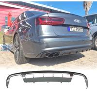 DIFFUSORE PER AUDI A6 C7 16- LOOK S6