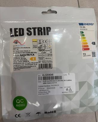 Striscia LED 24V 3000K