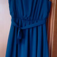 Vestito corto da cerimonia blu navy Conbipel 