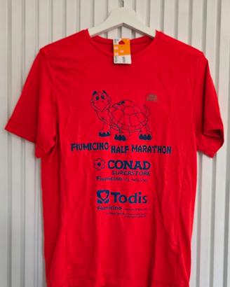Maglia tecnica running M Fiumicino Half Marathon 