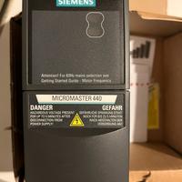 Inverter siemens micromaster 440