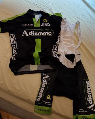 completo ciclismo estivo uomo taglia s