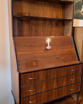 scrittoio in legno anni '50