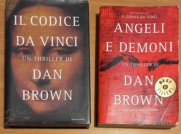 II Codice da Vinci e Angeli e demoni di Dan Brow