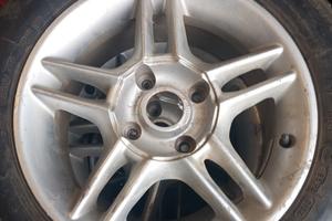 Cerchi Borbet 15" quad atv + gomme M+S al 90%