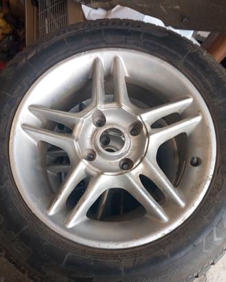 Cerchi Borbet 15" quad atv + gomme M+S al 90%