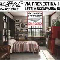 Letto a Scomparsa 2p stile Inglese + Materasso