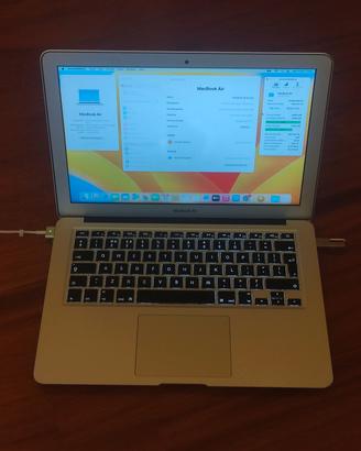 MacBook Air Intel i7 8gb ram