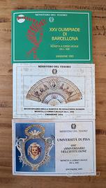 In blocco 3 monete argento Lire 500 