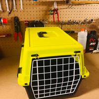 Trasportino e lettiera per gatto