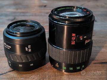 Minolta AF 35-70mm + Maginon AF 70-210mm – Sony A