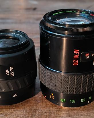 Minolta AF 35-70mm + Maginon AF 70-210mm – Sony A