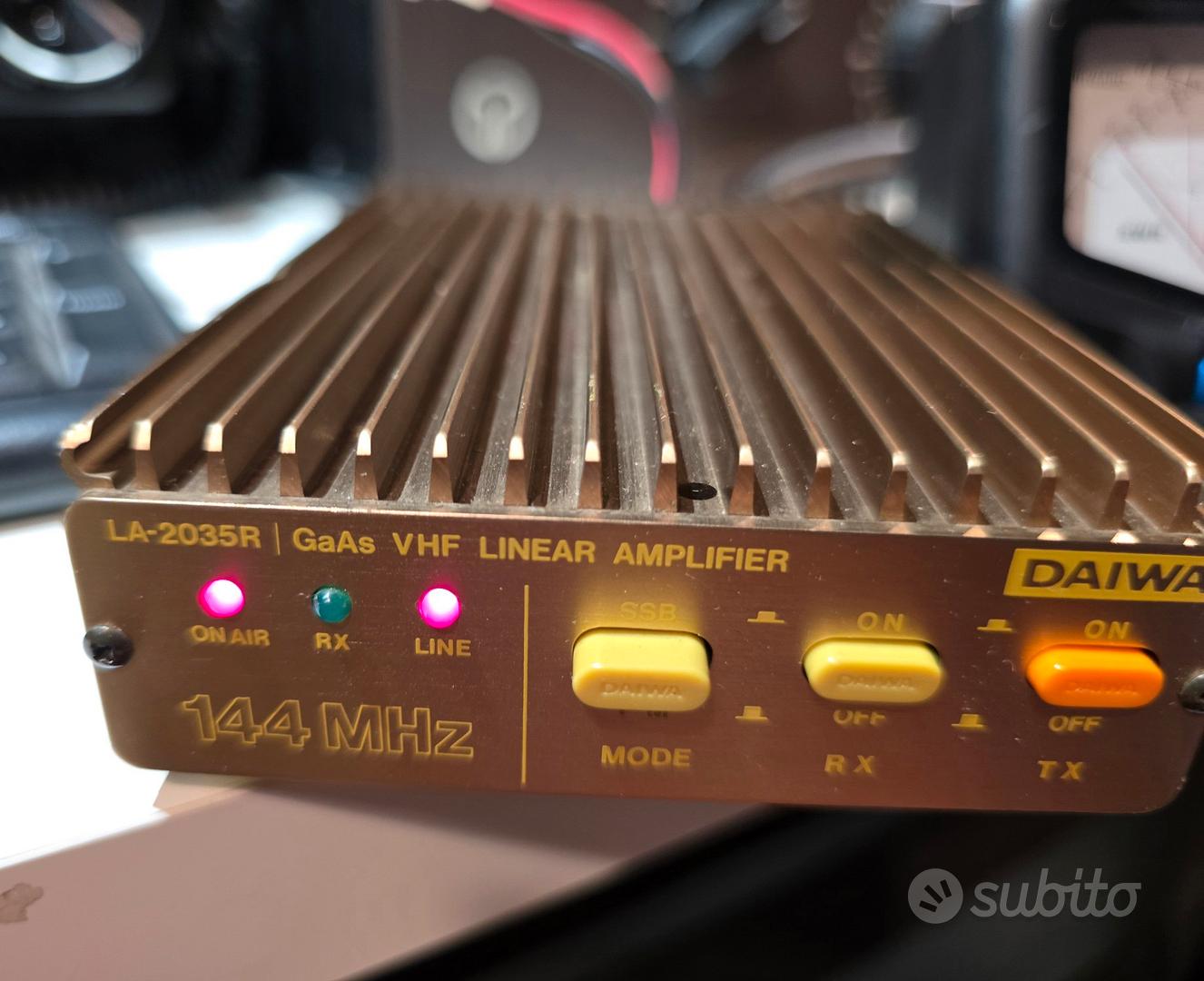 受信機 DAIWA LA-2035R 144MHz Yahoo!オークション - DAIWA LA-2035R ダイワ リニアアンプ 144