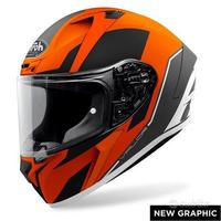 Casco Airoh Valor wings orange matt