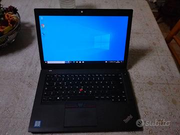 Notebook Lenovo Thinkpad T460 i7 ram8GB SSd256 GB