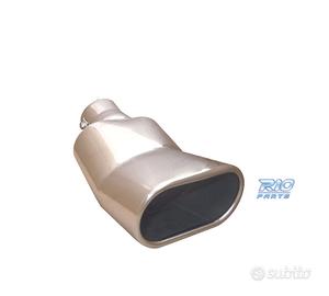 TERMINALE SCARICO DTM IN ACCIAIO INOX