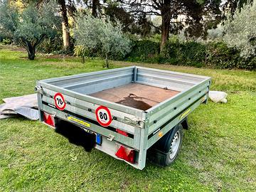 carrello ellebi con cassone come nuovo