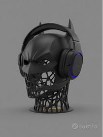 Porta cuffie Batman Stampato in 3d stand cuffie