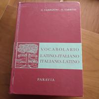 VOCABOLARIO LATINO  ITALIANO CAMPANINI CARBONI