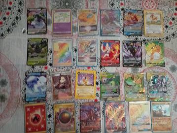 24 carte Pokemon rare holo e old