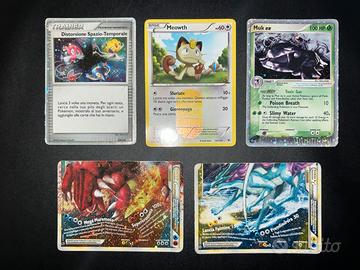 Lotto carte Pokemon vintage mix