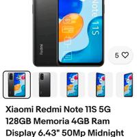 smartphone Xiaomi redme note 11S 5G