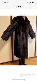 Pelliccia cappotto visone ranch