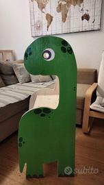Torretta Montessori dinosauro 100*50*40 cm