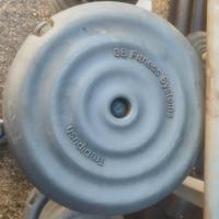 Lotto pesi in plastica completo/bilancieri-rastrel